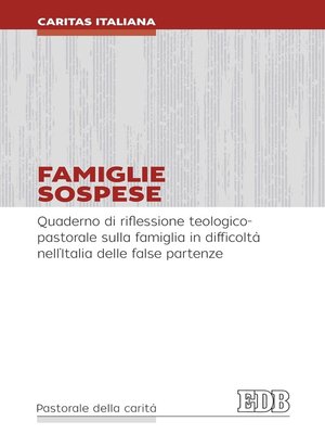 cover image of Famiglie sospese